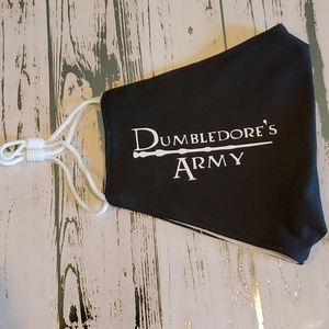 NWOT Dumbledore's Army Face Mask